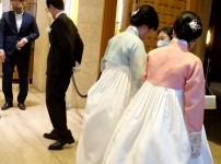 남남북녀 결혼식 현장에서^^